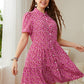 Pink Floral Day to Night Shirt Dress