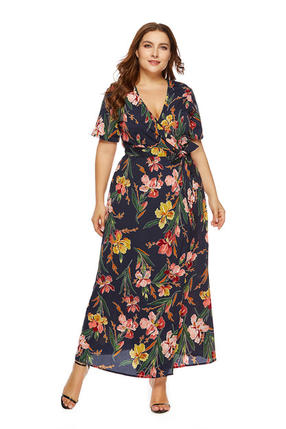 Leopard Print Maxi Dress
