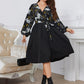 Plus Size Night Out Plunge V Neck Dress