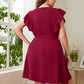 Sexy V Neck Plus Size Night Out Dress