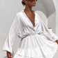 Sandra Long Sleeve Loose Shirt Dress