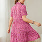 Pink Floral Day to Night Shirt Dress