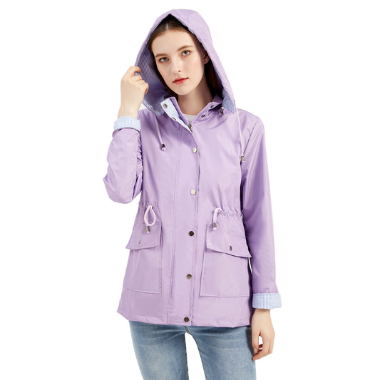 Detachable Hood Windbreaker