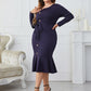 Elegant Day to Night Sheath Fishtail Dress