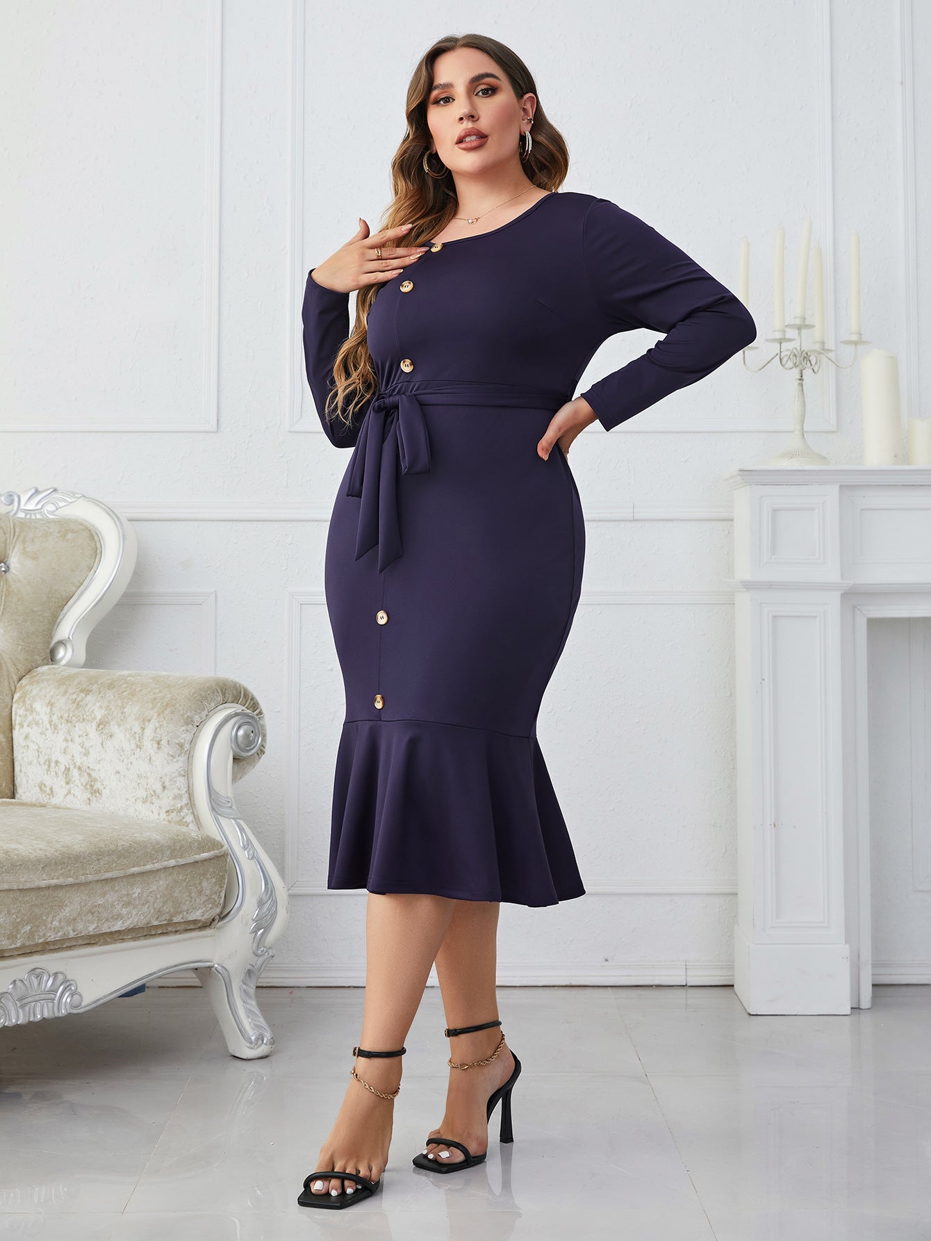 Elegant Day to Night Sheath Fishtail Dress