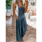 Ashley Wide Leg Denim Jumpsuit