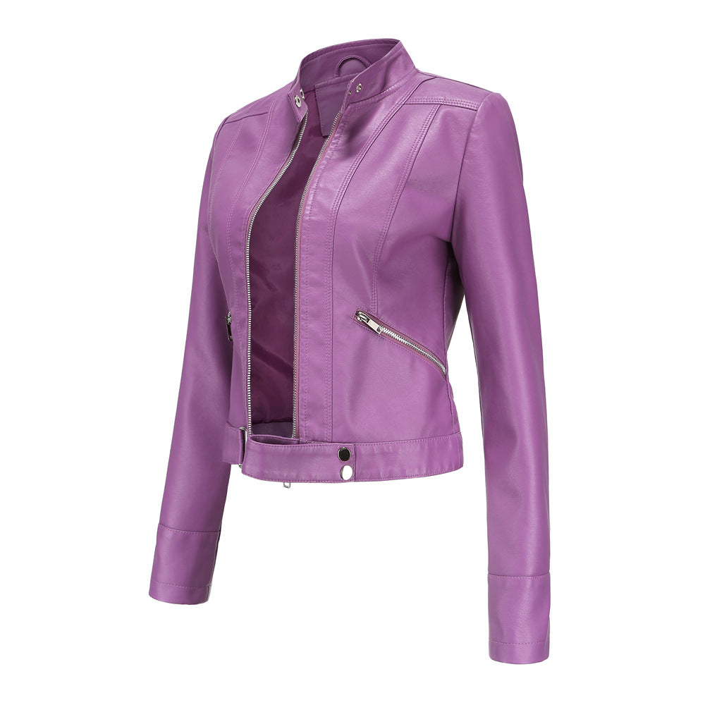 Motorcycle Jacket Faux Leather