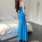 Sandra Knit Ribbed Maxi Dress