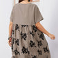 Plus Size Midi Casual Dress