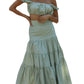 Boho Casual Chic Top and Bottom Set