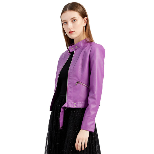 Motorcycle Jacket Faux Leather
