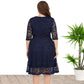 Plus Size Dress Wholesale Mid-Length Formal Lace Dress