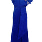 Laura Blue Beaded Evening Dress