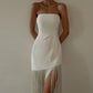 Trisha Sexy Fringe Tassel Dress