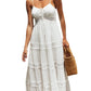 White Day to Night Midi Dress