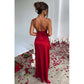 Nikki One Shoulder High Slit Maxi Dress