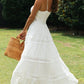 White Day to Night Midi Dress