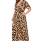 Leopard Print Maxi Dress