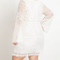 Elegant Sexy Lace Short Mini Dress