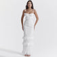 Tyler All White Cami Maxi Dress