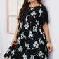 Plus Size Midi Casual Dress