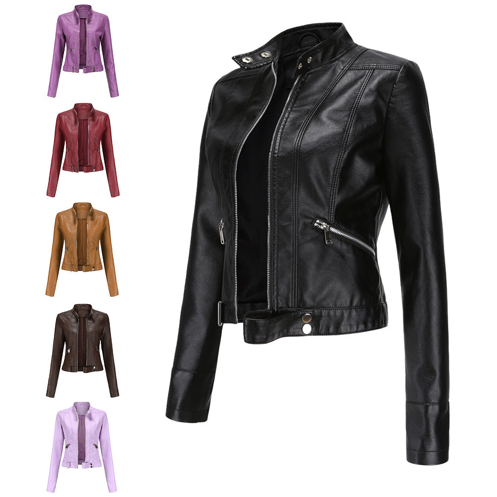 Motorcycle Jacket Faux Leather