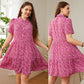 Pink Floral Day to Night Shirt Dress