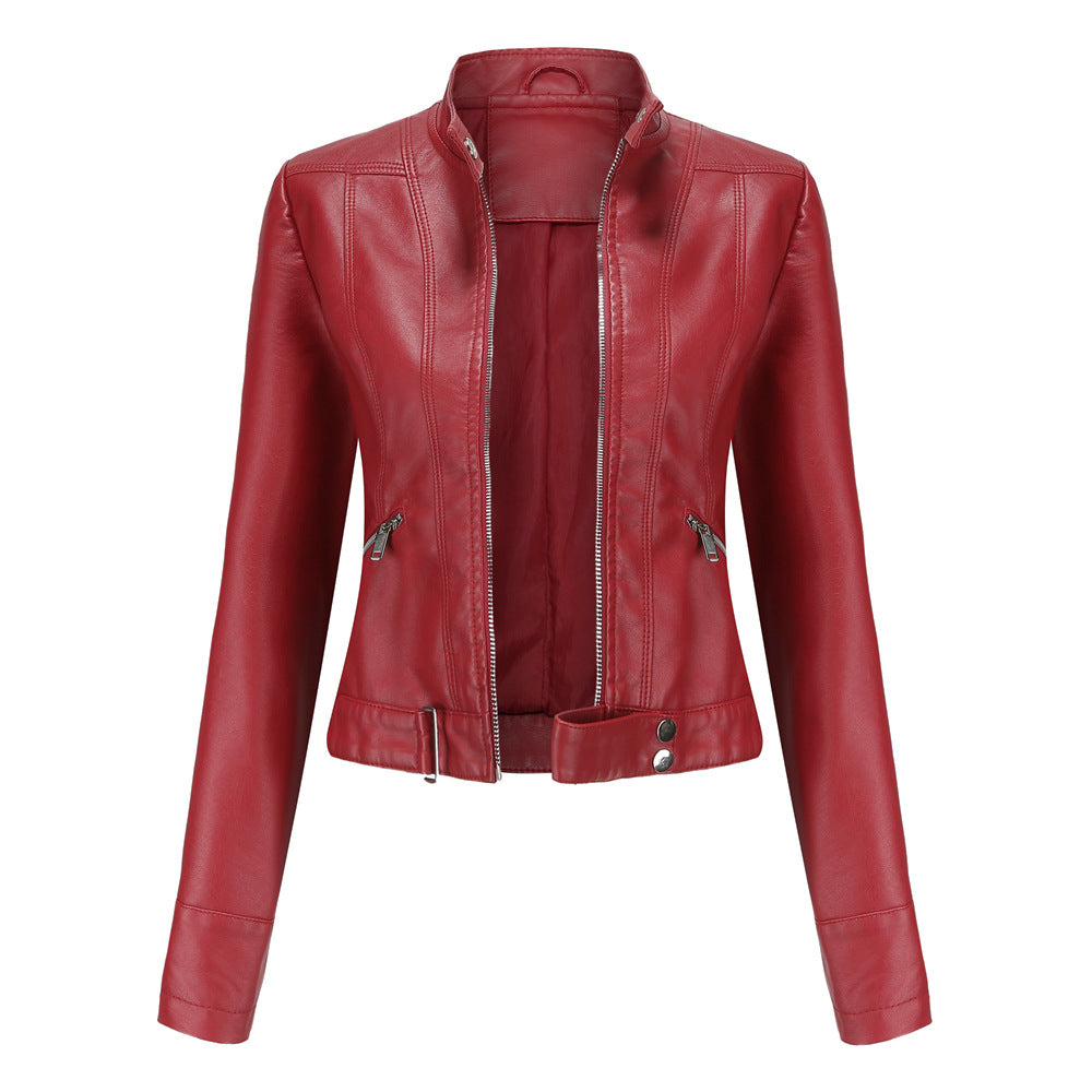 Motorcycle Jacket Faux Leather