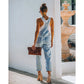Rupa Ripped Denim Jumpsuit