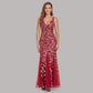 Erin Formal Sleeveless Sequin Evening Dress