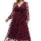 Trendy Day to Night V Neck Long Sleeve Dress