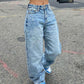 Casual Denim Loose Fit Jeans