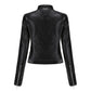 Motorcycle Jacket Faux Leather