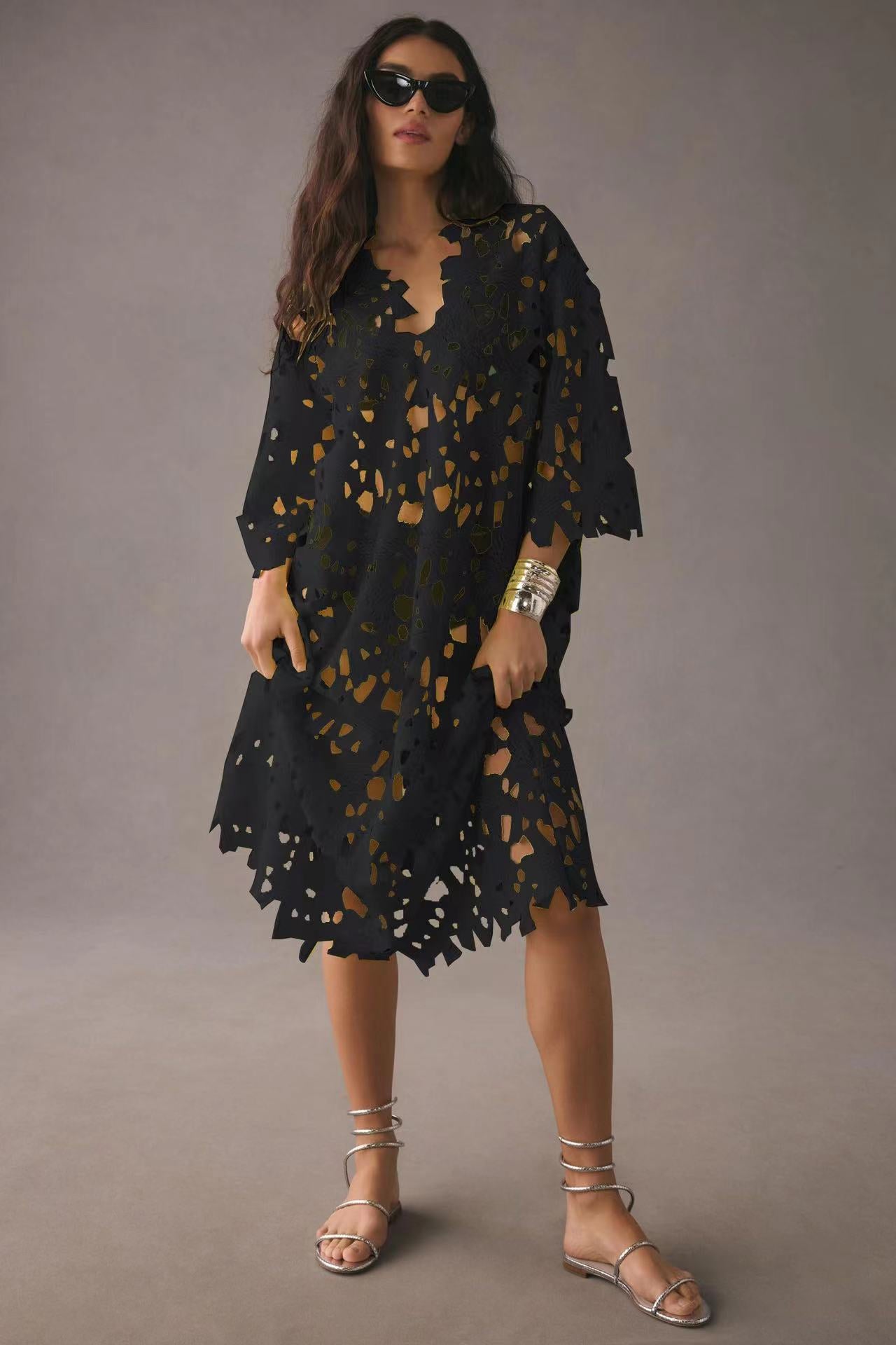 Casual Loose Fit Beach Dress Something She Likes Wholesale Casual Loose Fit Beach Dress Something She Likes Wholesale