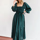 Fiona High Sense Lantern Sleeves Dress