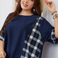 Irregular Asymmetric Short Sleeve Dress