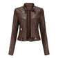 Motorcycle Jacket Faux Leather