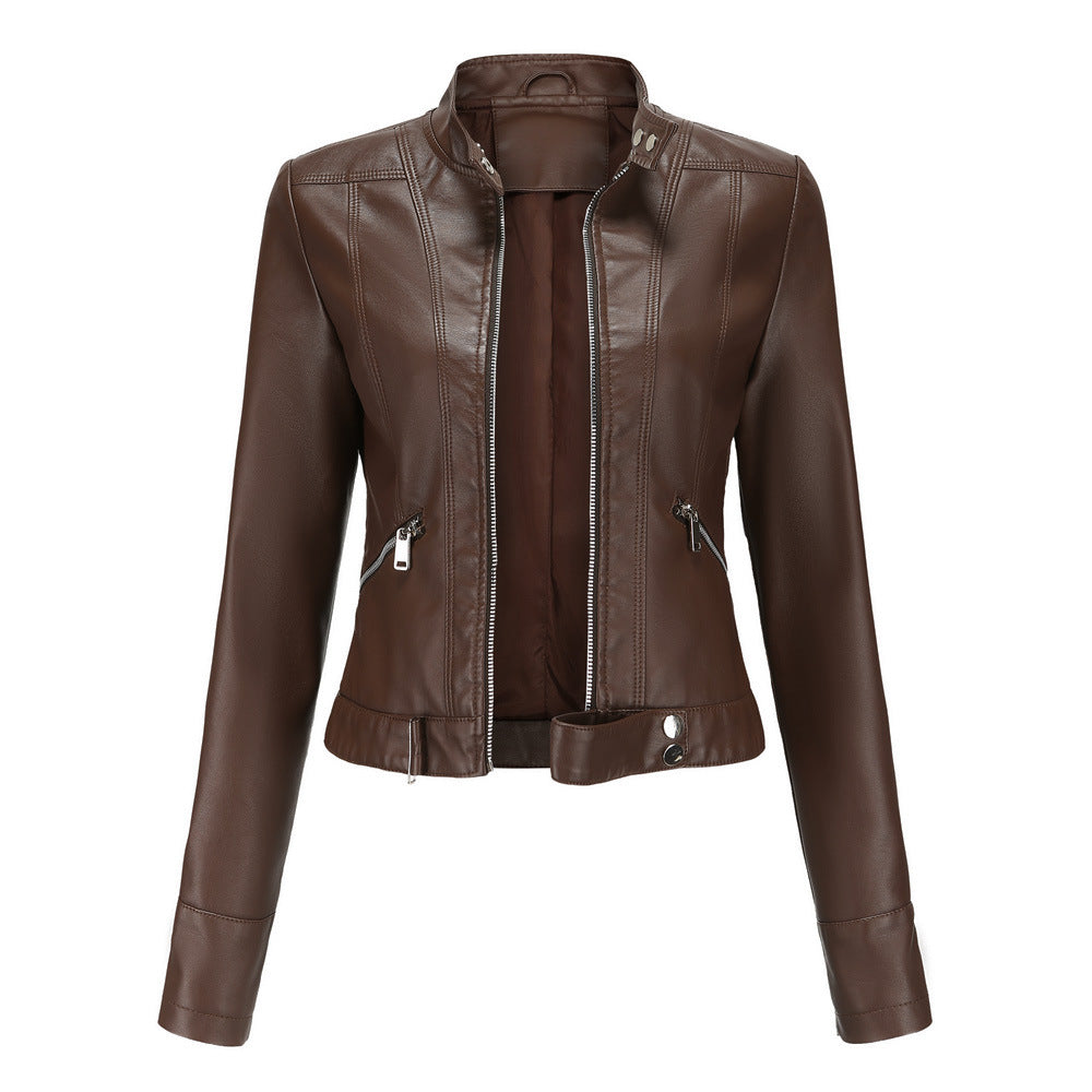 Motorcycle Jacket Faux Leather