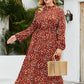 Long Sleeves Printed Day to Night Dress