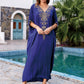 Audrey Gorgeous Blue Kaftan